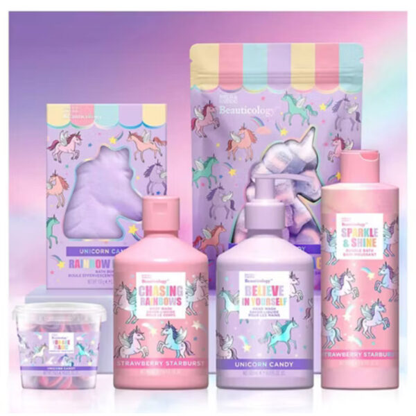 Baylis & Harding Beauticology Sprinkle The Magic Unicorn Candy Bath Rocks 200g - Image 2