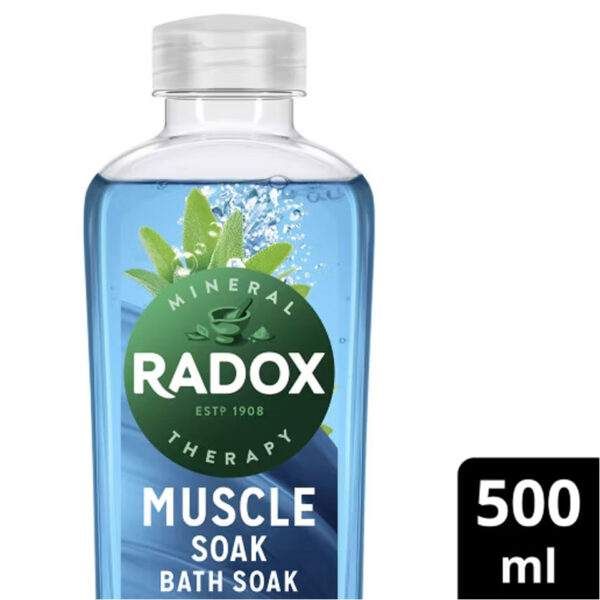 Radox Mineral Therapy Bath Soak Muscle Soak 500ml - Image 2
