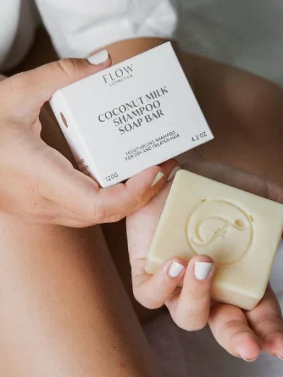 Shampoo bar Coconut Milk – For dry and coarse hair