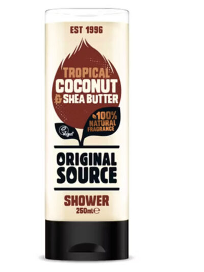 Original Source Coconut and Shea Butter Shower Gel Body Wash 250ml